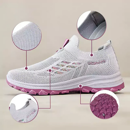 📢📢50 % de réduction !! ⏰Chaussures de course respirantes et légères en tissu anti-mouches
