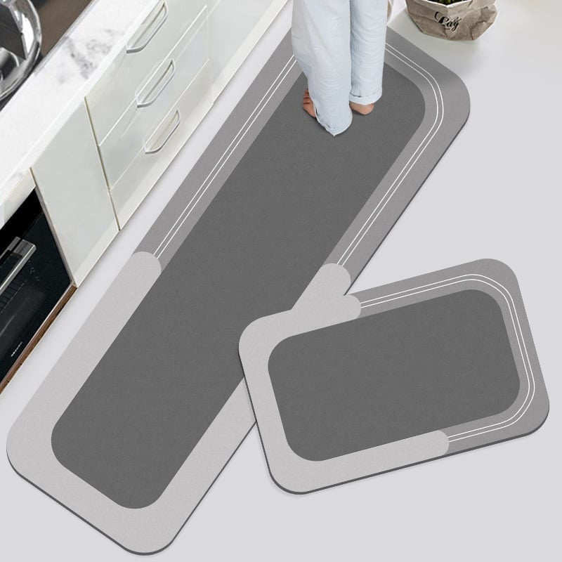 🚿 50% DE RÉDUCTION ! 🦶 Tapis de Sol Antidérapant DryMat – Ultra-Absorbant, Séchage Rapide & Confort Moelleux 🛁
