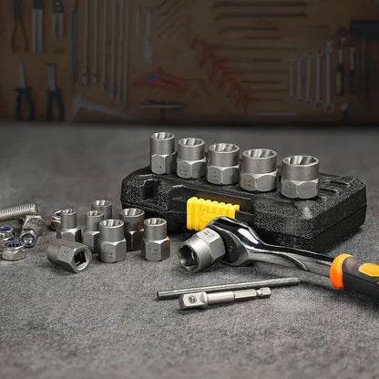 ⚡Promotion exceptionnelle : 50 % de réduction + livraison gratuite🔩Kit d'extracteurs pour vis et boulons grippés🚗