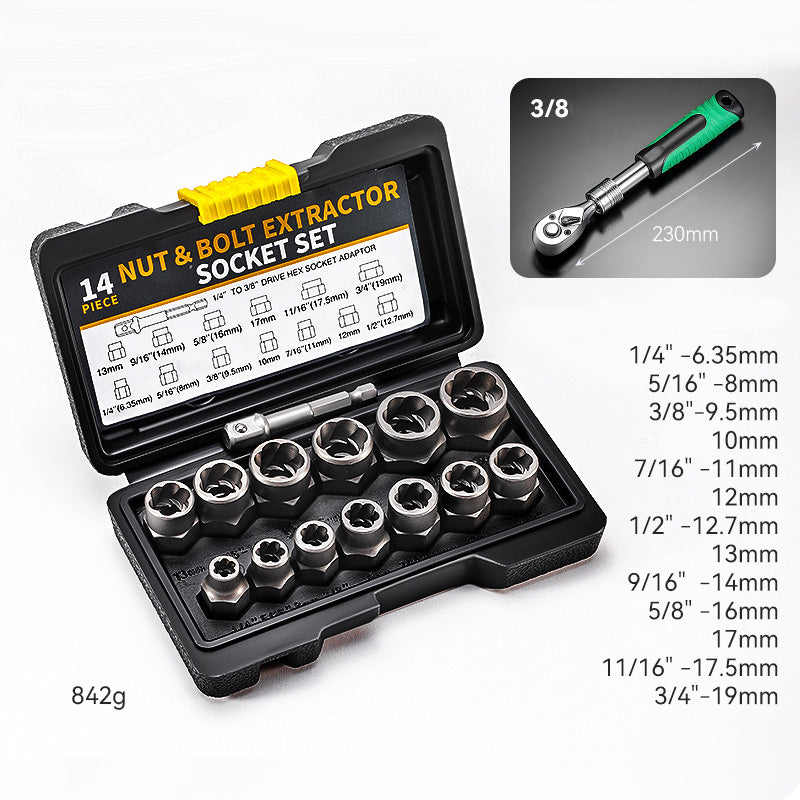 ⚡Promotion exceptionnelle : 50 % de réduction + livraison gratuite🔩Kit d'extracteurs pour vis et boulons grippés🚗