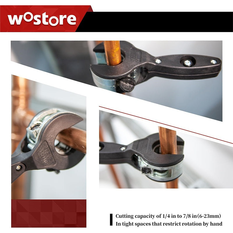 🛠️ PROMO FLASH -50% ! 🧰 Set Coupe-Tubes à Cliquet 3-en-1 Édition 2026 – Acier Industriel – Coupe Fluide 6-23 mm pour Plomberie & Chauffage 🔥