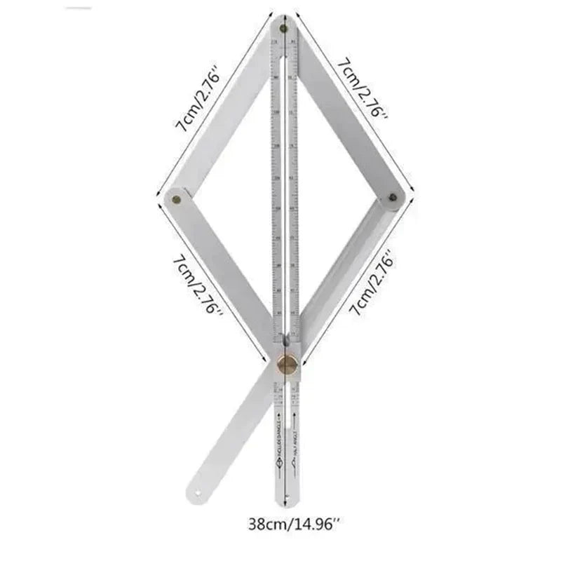🔥VENTE HOT🔥Règle diagonale multifonctionnelle pour le travail du bois