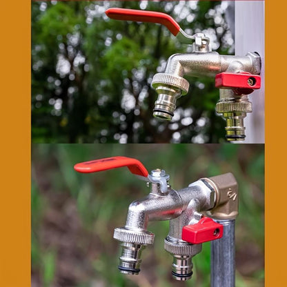 🚰 PROMO EXCLUSIVE : 50% DE RÉDUCTION ! ⚙️ Robinet de Jardin Universel en Acier Inoxydable à Double Sortie – Vannes Indépendantes, Installation Facile & Robuste 🔧