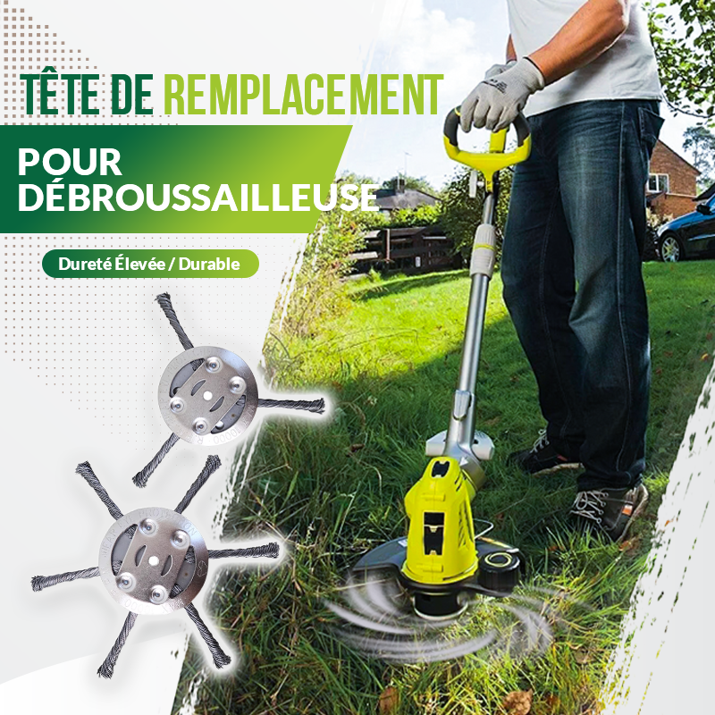 📢CHETEZ 1, OFFERT 1 +50 % de réduction 🔧 Tête de Remplacement pour Débroussailleuse – Universelle, Installation Facile & Construction Durable pour Jardinage 🌿
