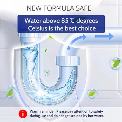 🔥 ACHETEZ 2, OBTENEZ 1 GRATUIT! 🚰 Agent Déboucheur Puissant – Dissout plus de 200 bouchons & élimine les bactéries – Idéal pour cuisine, WC et canalisations bouchées 💪