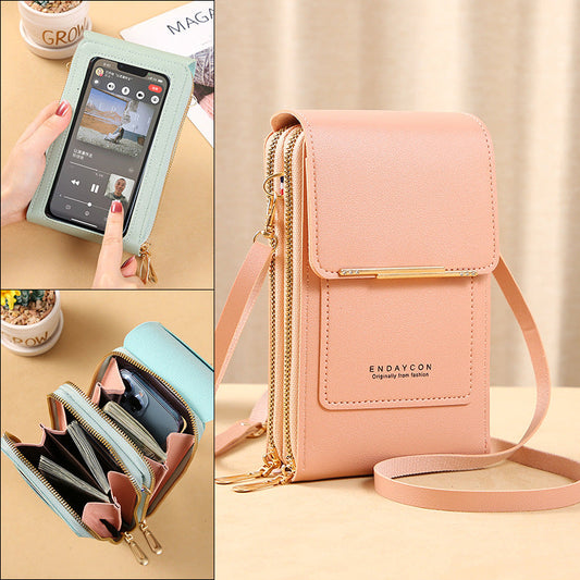 ✨️OFFRE SPÉCIALE 2026 - 60 % DE RÉDUCTION👜 📱Sac bandoulière tactile pour femme – Chargeur de smartphone, antivol et résistant à l'eau