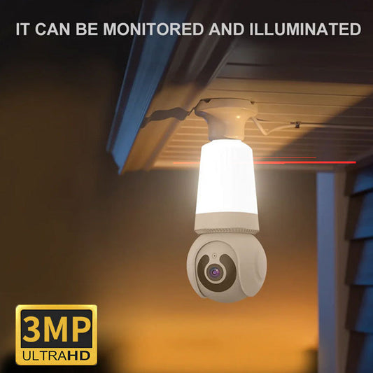 🎥 Caméra de sécurité WiFi intelligente✅ Éclairage Intégré 💡 Vision Nocturne 🔥50 % de réduction + livraison gratuite