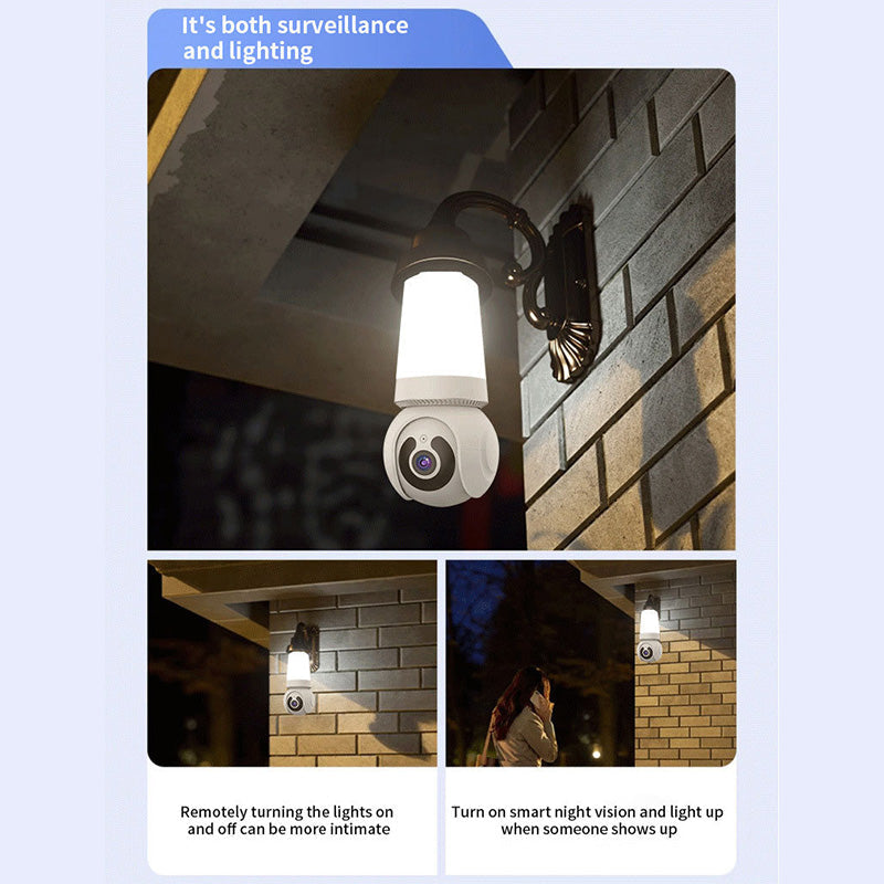🎥 Caméra de sécurité WiFi intelligente✅ Éclairage Intégré 💡 Vision Nocturne 🔥50 % de réduction + livraison gratuite