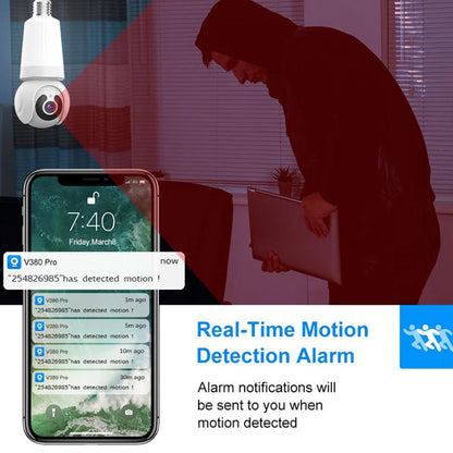 🎥 Caméra de sécurité WiFi intelligente✅ Éclairage Intégré 💡 Vision Nocturne 🔥50 % de réduction + livraison gratuite