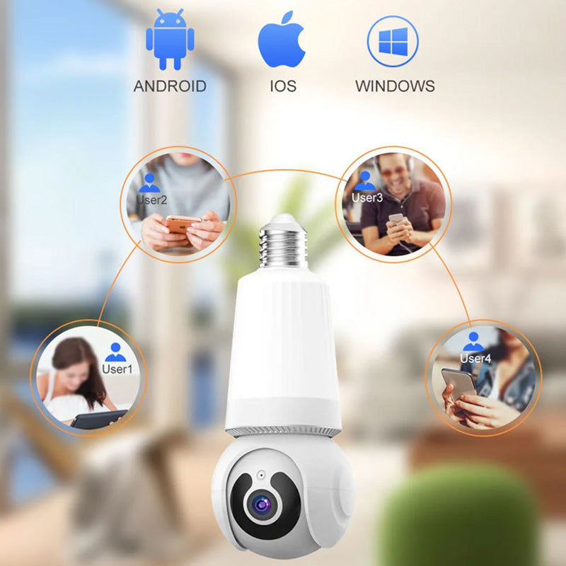 🎥 Caméra de sécurité WiFi intelligente✅ Éclairage Intégré 💡 Vision Nocturne 🔥50 % de réduction + livraison gratuite