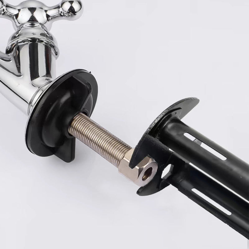 💎 50% DE RÉDUCTION ! 💎 Clé Multifonction pour Évier – Rotation 360°, Acier au Carbone & Adaptation Universelle 🔧🚰