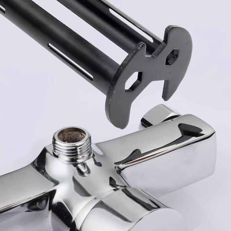 💎 50% DE RÉDUCTION ! 💎 Clé Multifonction pour Évier – Rotation 360°, Acier au Carbone & Adaptation Universelle 🔧🚰