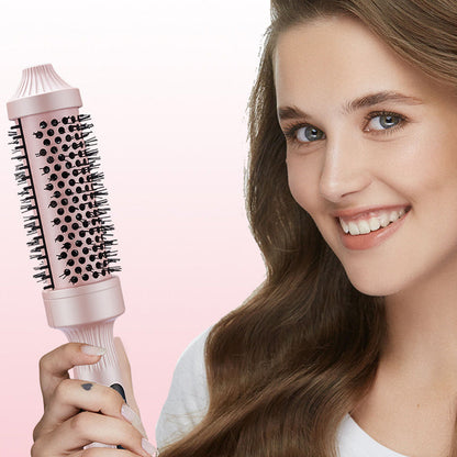 💇‍♀️ 50% DE RÉDUCTION! ✨ Brosse à Cheveux 2-en-1 Volume & Lissage – Technologie Céramique-Tourmaline, 3 Températures & Style Parfait en 5 Min ⚡