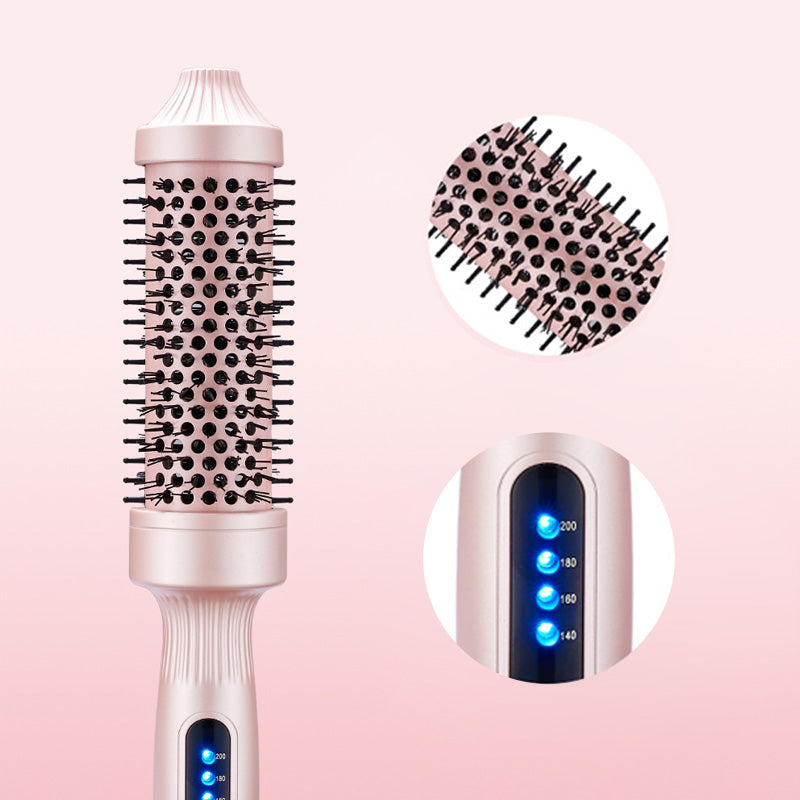 💇‍♀️ 50% DE RÉDUCTION! ✨ Brosse à Cheveux 2-en-1 Volume & Lissage – Technologie Céramique-Tourmaline, 3 Températures & Style Parfait en 5 Min ⚡
