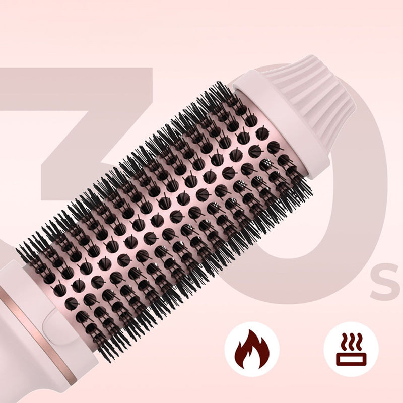💇‍♀️ 50% DE RÉDUCTION! ✨ Brosse à Cheveux 2-en-1 Volume & Lissage – Technologie Céramique-Tourmaline, 3 Températures & Style Parfait en 5 Min ⚡