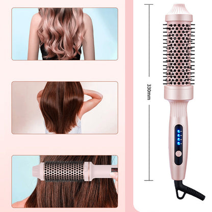 💇‍♀️ 50% DE RÉDUCTION! ✨ Brosse à Cheveux 2-en-1 Volume & Lissage – Technologie Céramique-Tourmaline, 3 Températures & Style Parfait en 5 Min ⚡