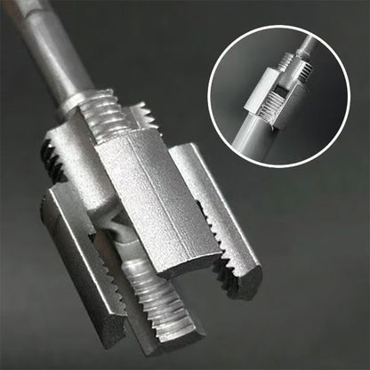 💎 Achetez 1, obtenez 1 GRATUIT ! 💎 Outil de Filetage Double pour Tuyaux PVC – Intérieur & Extérieur, Compatible Perceuse, Précis & Robuste 🛠️💧