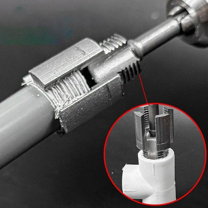 💎 Achetez 1, obtenez 1 GRATUIT ! 💎 Outil de Filetage Double pour Tuyaux PVC – Intérieur & Extérieur, Compatible Perceuse, Précis & Robuste 🛠️💧