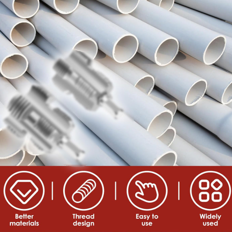💎 Achetez 1, obtenez 1 GRATUIT ! 💎 Outil de Filetage Double pour Tuyaux PVC – Intérieur & Extérieur, Compatible Perceuse, Précis & Robuste 🛠️💧