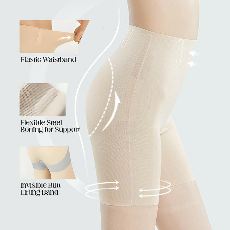 🩳 Short gainant effet ventre plat et rehausse-fesses 💨
