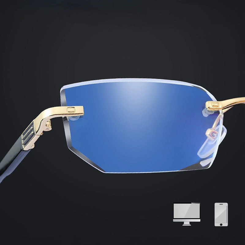 👓Lunettes de lecture sans monture bloquant la lumière bleue pour la presbytie