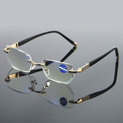 👓Lunettes de lecture sans monture bloquant la lumière bleue pour la presbytie