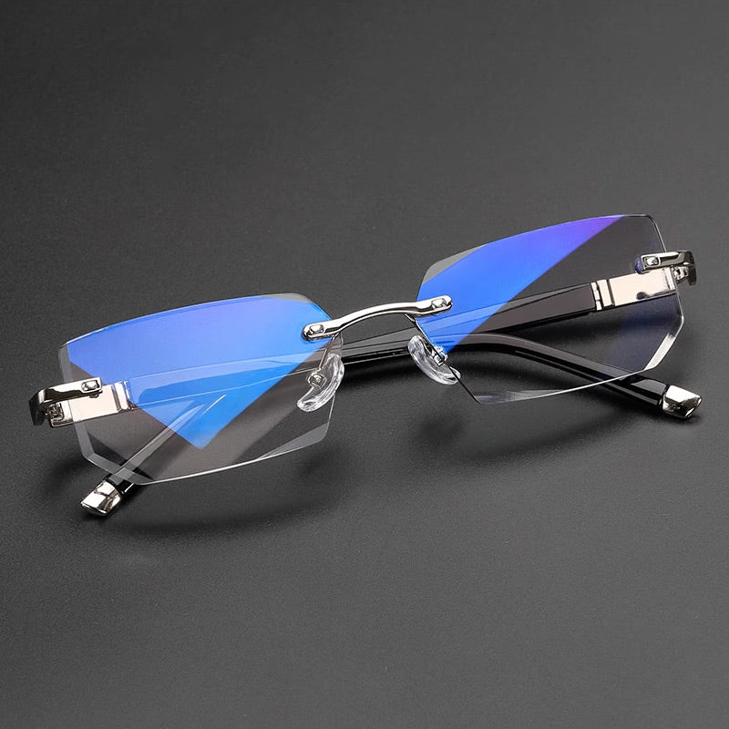 👓Lunettes de lecture sans monture bloquant la lumière bleue pour la presbytie