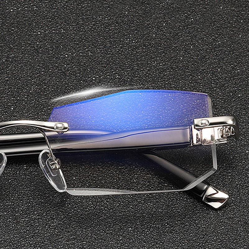 👓Lunettes de lecture sans monture bloquant la lumière bleue pour la presbytie