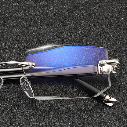 👓Lunettes de lecture sans monture bloquant la lumière bleue pour la presbytie