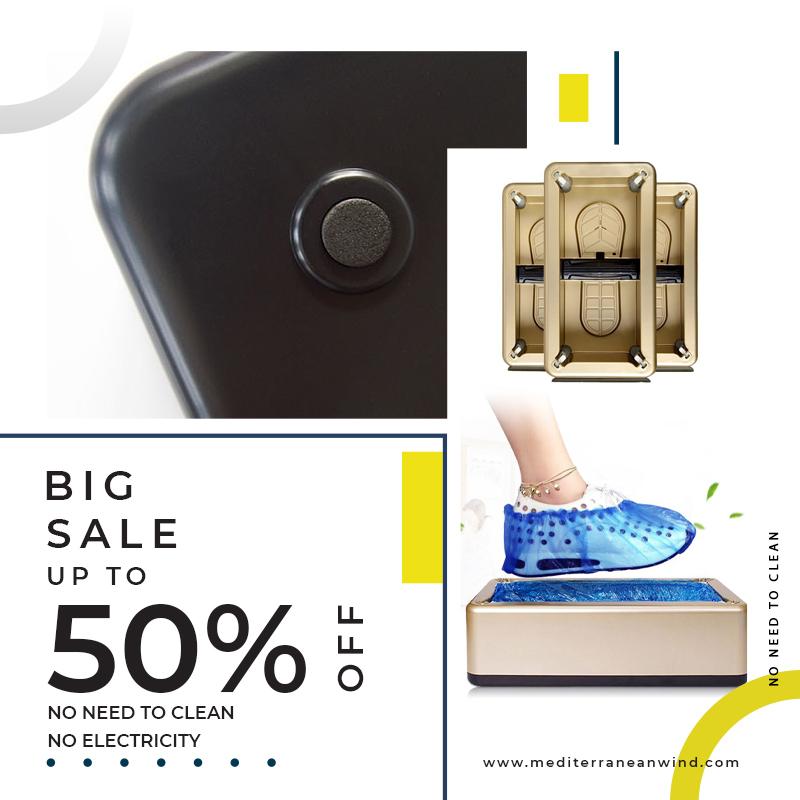⏳🔥 Offre à durée limitée : 50 % de réduction+ livraison gratuite ⏰Distributeur automatique de couvre-chaussures👟