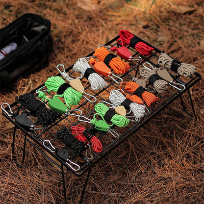 🧗 50% DE RÉDUCTION ! ⛺ Corde de Camping Portable & Réglable – Légère & Résistante, Idéale pour Randonnée, Sécurité & Survie 🪢