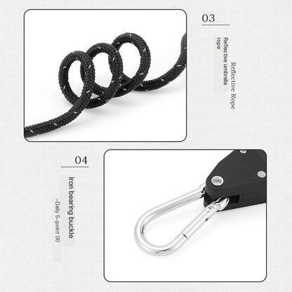 🧗 50% DE RÉDUCTION ! ⛺ Corde de Camping Portable & Réglable – Légère & Résistante, Idéale pour Randonnée, Sécurité & Survie 🪢