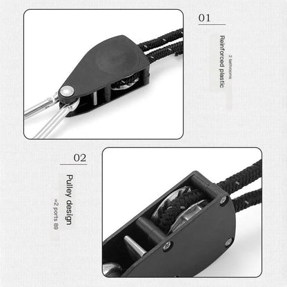 🧗 50% DE RÉDUCTION ! ⛺ Corde de Camping Portable & Réglable – Légère & Résistante, Idéale pour Randonnée, Sécurité & Survie 🪢