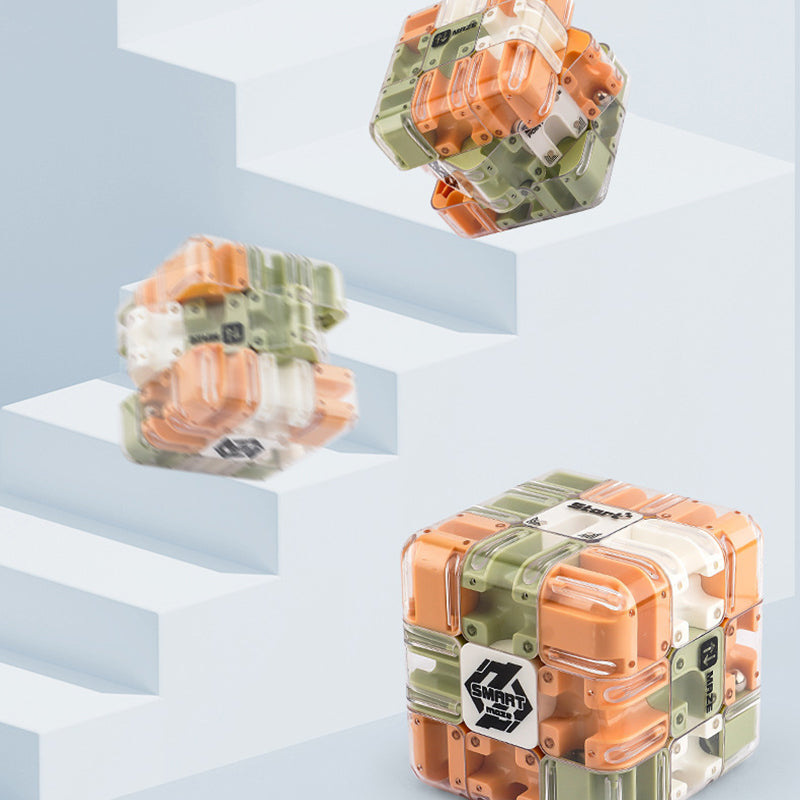 🧩 50% DE RÉDUCTION! ✨ Cube Labyrinthe 3D à Bille - Double Jeu Éducatif avec 120 Parcours pour Développer la Logique Spatiale et la Concentration 🧠🔛