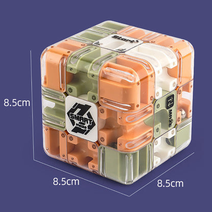 🧩 50% DE RÉDUCTION! ✨ Cube Labyrinthe 3D à Bille - Double Jeu Éducatif avec 120 Parcours pour Développer la Logique Spatiale et la Concentration 🧠🔛