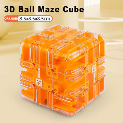🧩 50% DE RÉDUCTION! ✨ Cube Labyrinthe 3D à Bille - Double Jeu Éducatif avec 120 Parcours pour Développer la Logique Spatiale et la Concentration 🧠🔛