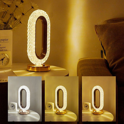🌟 50% DE RÉDUCTION ! ✨ Veilleuse de Chevet Tactile Rechargeable – 3 Modes de Lumière Douce, Design Unique 🌃