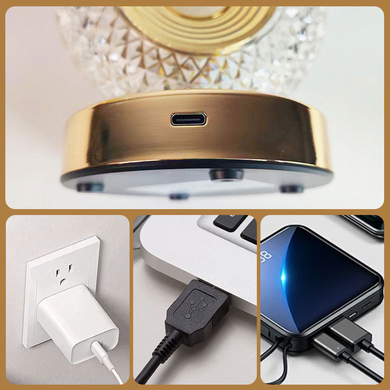🌟 50% DE RÉDUCTION ! ✨ Veilleuse de Chevet Tactile Rechargeable – 3 Modes de Lumière Douce, Design Unique 🌃