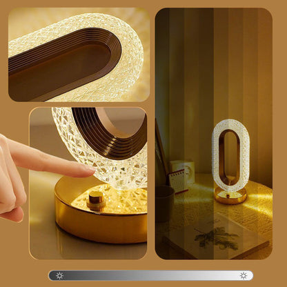 🌟 50% DE RÉDUCTION ! ✨ Veilleuse de Chevet Tactile Rechargeable – 3 Modes de Lumière Douce, Design Unique 🌃