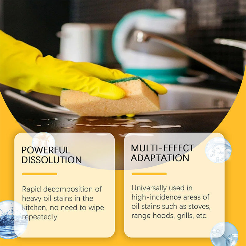🔥Spray nettoyant puissant pour dégraisser la cuisine