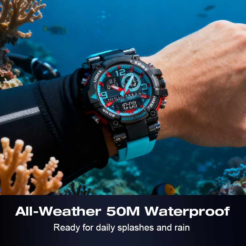 🔈🔈REMISE LIMITÉE DE 53 %🔥Montre LED numérique multifonctionnelle et étanche
