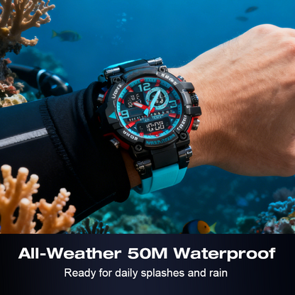 🔈🔈REMISE LIMITÉE DE 53 %🔥Montre LED numérique multifonctionnelle et étanche