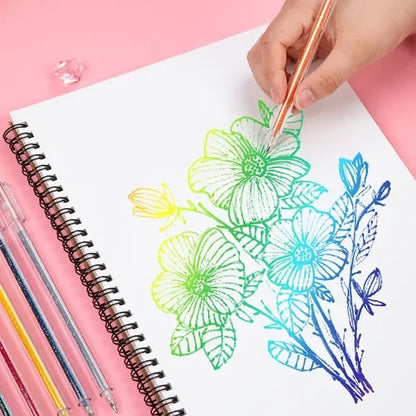 🎨 Stylos gel colorés – Couleurs vibrantes et créativité sans limite | -58% ⚡