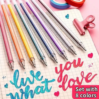 🎨 Stylos gel colorés – Couleurs vibrantes et créativité sans limite | -58% ⚡