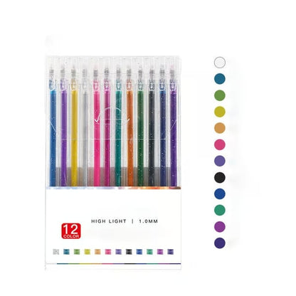 🎨 Stylos gel colorés – Couleurs vibrantes et créativité sans limite | -58% ⚡