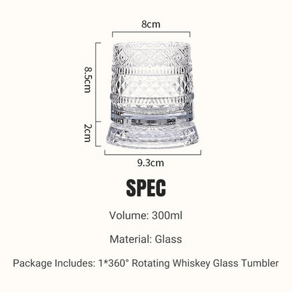 📢📢50 % de réduction !! ⏰Verre à Whisky Pivotant à 360° – Design Unique, Élégant & Parfait Pour Les Amateurs De Spiritueux 🌟
