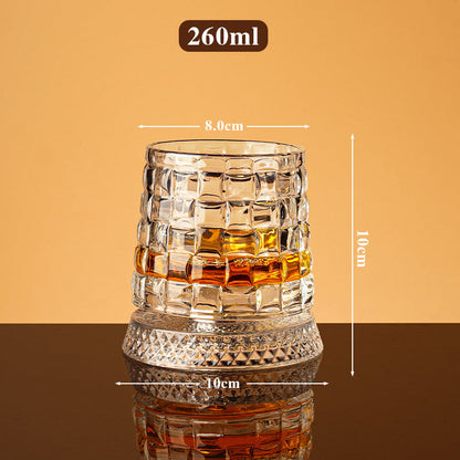 📢📢50 % de réduction !! ⏰Verre à Whisky Pivotant à 360° – Design Unique, Élégant & Parfait Pour Les Amateurs De Spiritueux 🌟