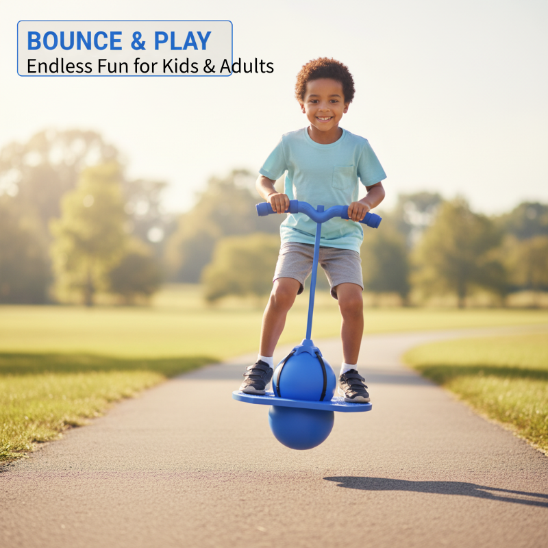 🤸‍♀️ Ballon Pogo Fitness – Défi de saut ultime 🔥 Renforce les jambes, améliore l’équilibre & fun garanti pour enfants et adultes – saut silencieux & résistant 🏋️‍♂️