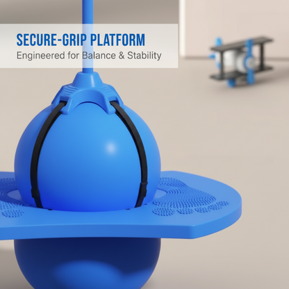 🤸‍♀️ Ballon Pogo Fitness – Défi de saut ultime 🔥 Renforce les jambes, améliore l’équilibre & fun garanti pour enfants et adultes – saut silencieux & résistant 🏋️‍♂️