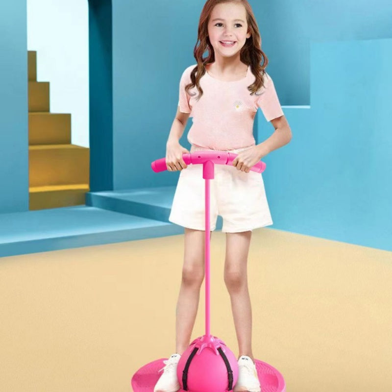 🤸‍♀️ Ballon Pogo Fitness – Défi de saut ultime 🔥 Renforce les jambes, améliore l’équilibre & fun garanti pour enfants et adultes – saut silencieux & résistant 🏋️‍♂️